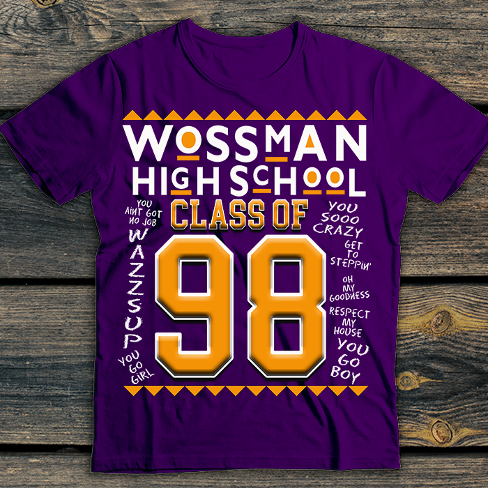 Martin Inspired homecoming class tshirt