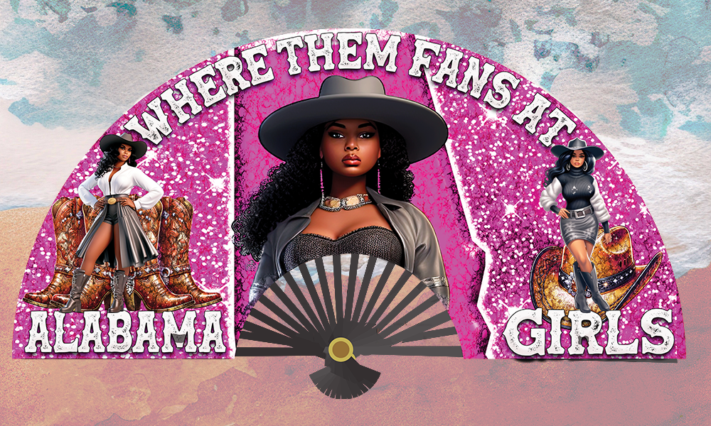 ALABAMA GIRLS FAN DESIGN