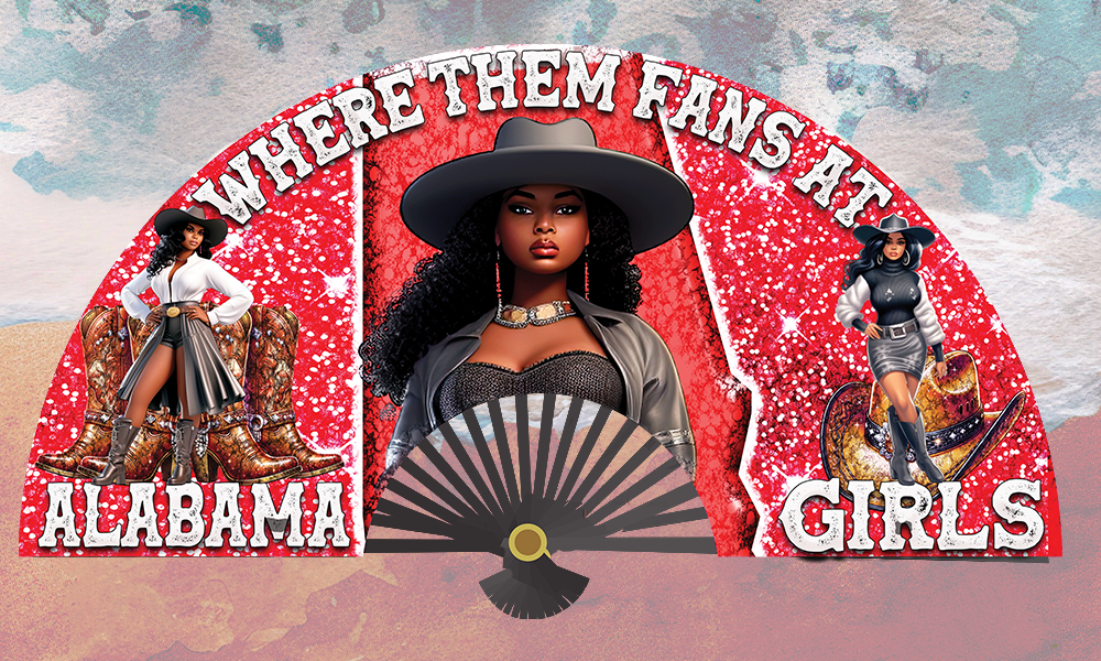 ALABAMA GIRLS FAN DESIGN