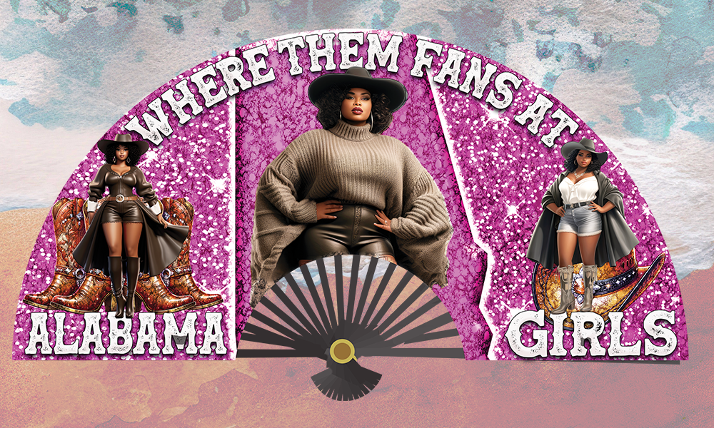 ALABAMA GIRLS FAN DESIGN
