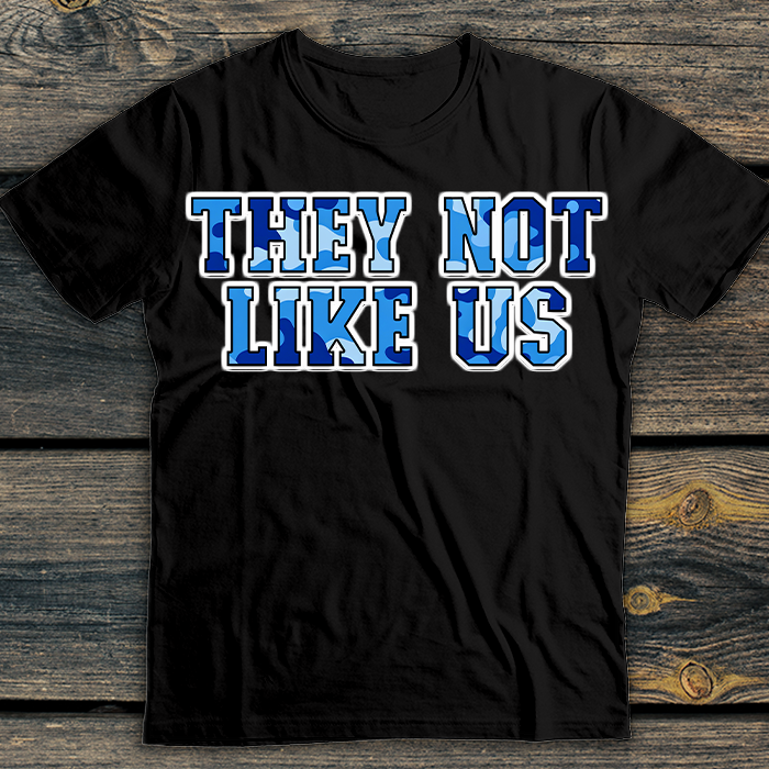 They not like us camo design