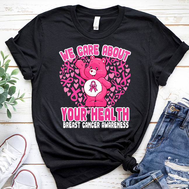 Breast Cancer Awareness Teddy bear png