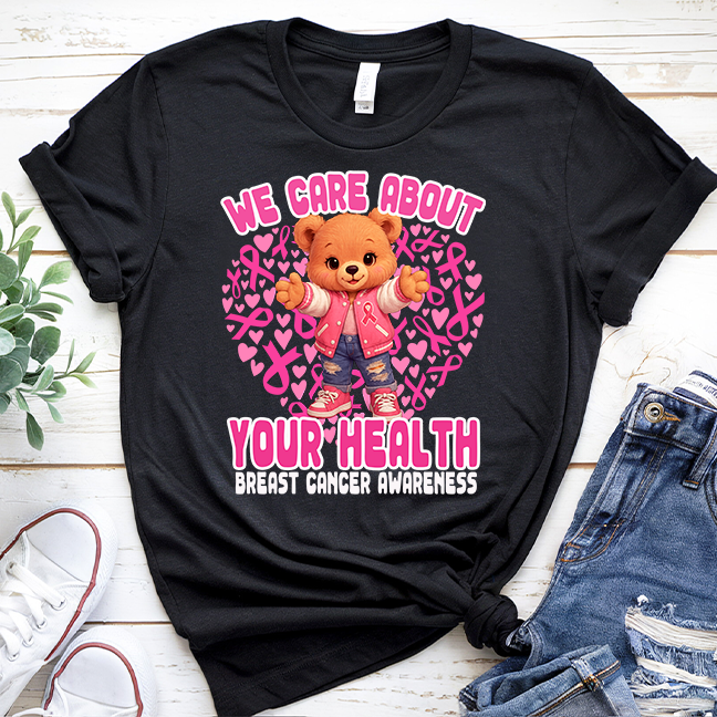 Breast Cancer Awareness Teddy bear png