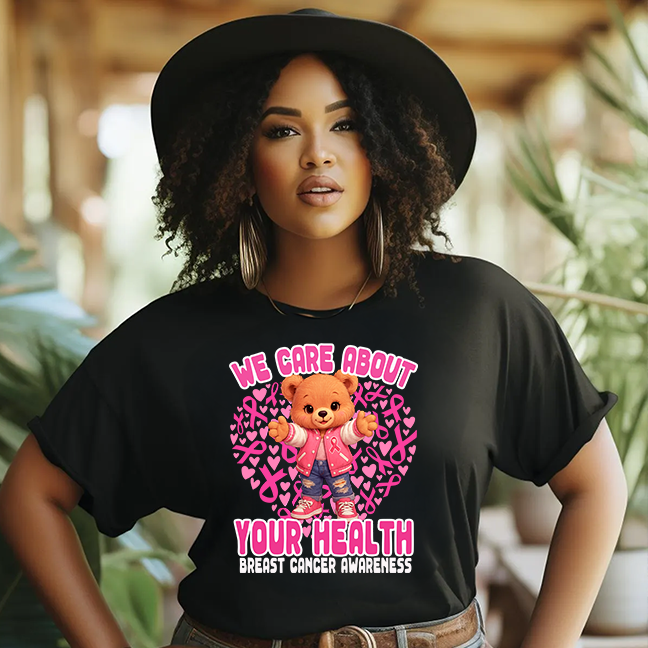 Breast Cancer Awareness Teddy bear png