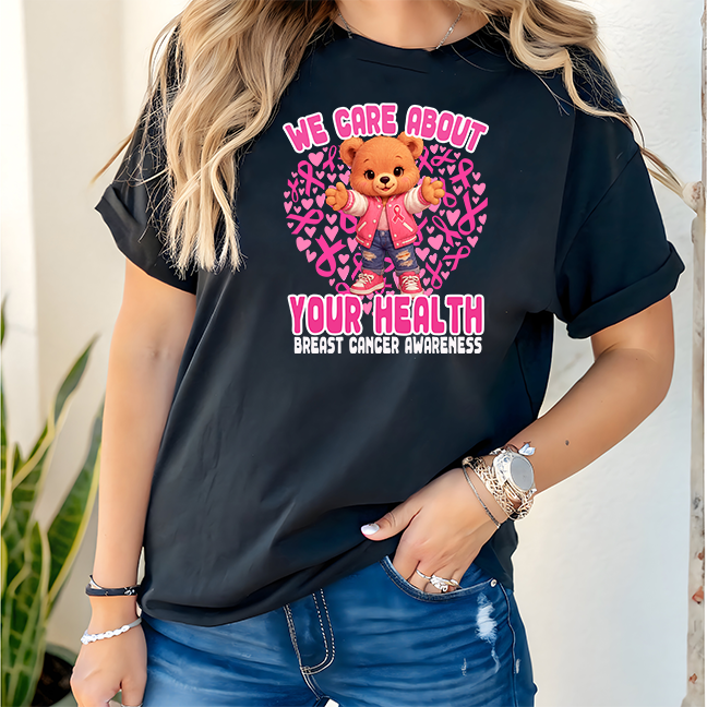 Breast Cancer Awareness Teddy bear png