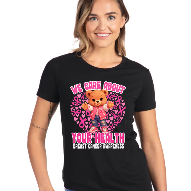 Breast Cancer Awareness Teddy bear png