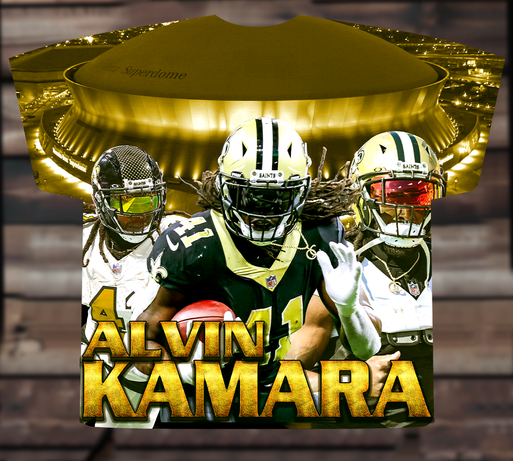 Alvin Kamara all over shirt