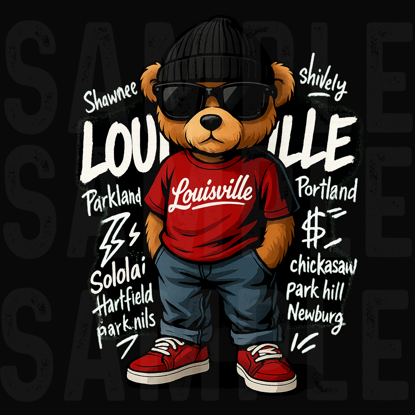 Teddy Bear Graffiti designs