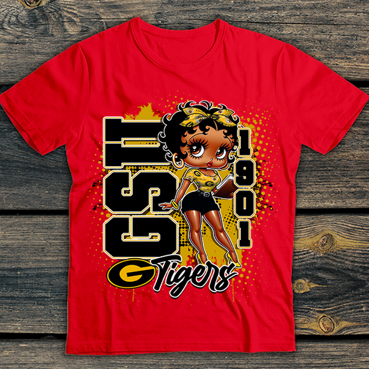Grambling State Tigers Betty Boop tshirt