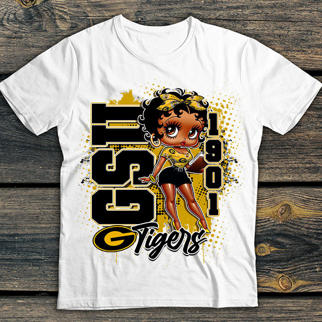 Grambling State Tigers Betty Boop tshirt