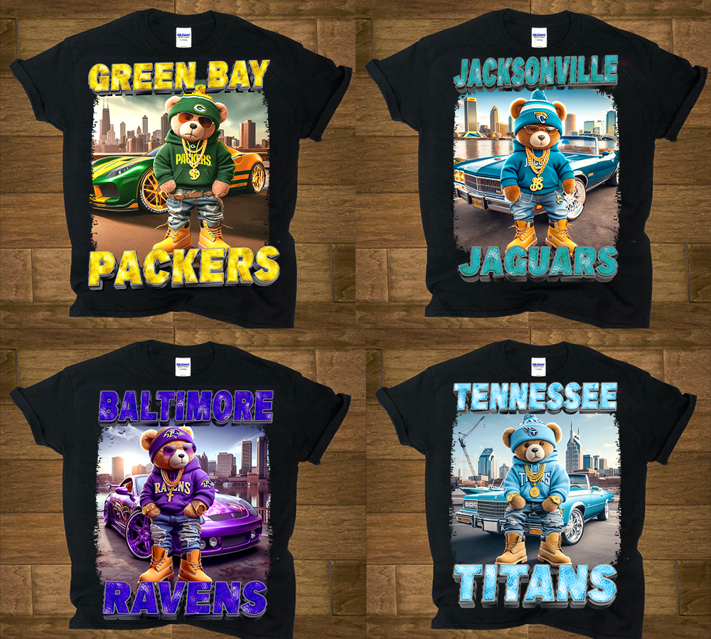 NFL Teddy single digital design