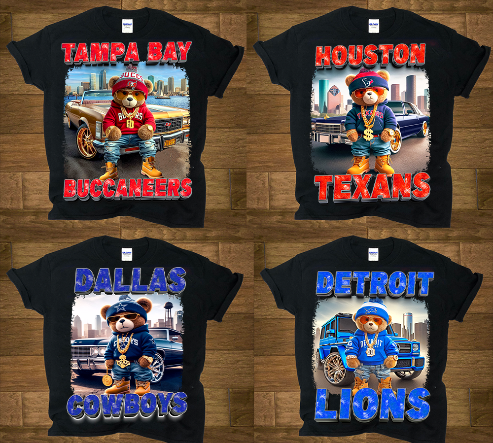 NFL Teddy single digital design