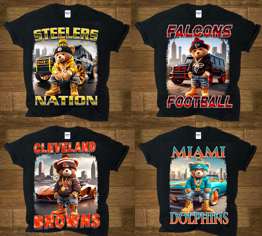 NFL Teddy single digital design