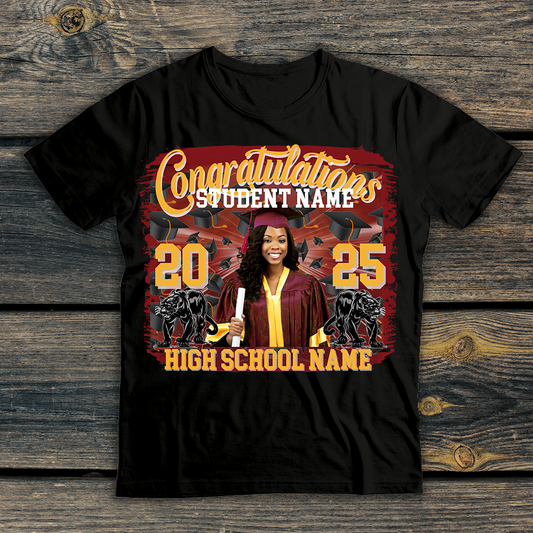 PANTHERS GRADUATION TEMPLATE