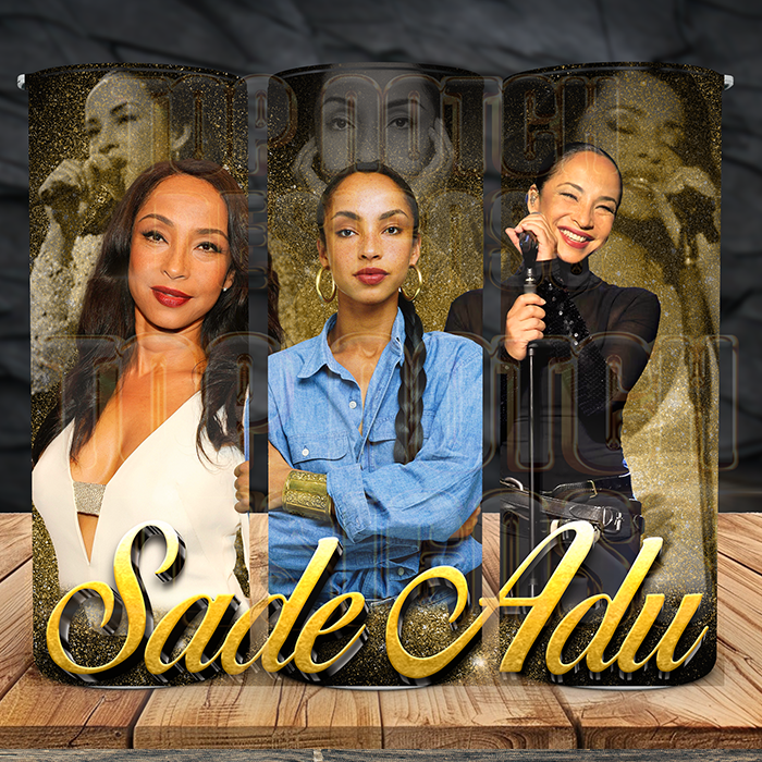Sade Adu tumbler wrap