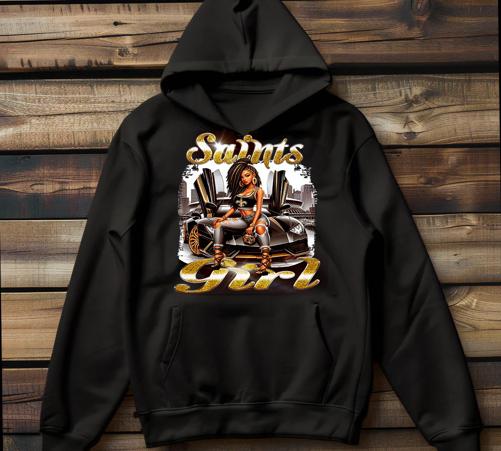 New Orleans Saints girl Lambo shirt