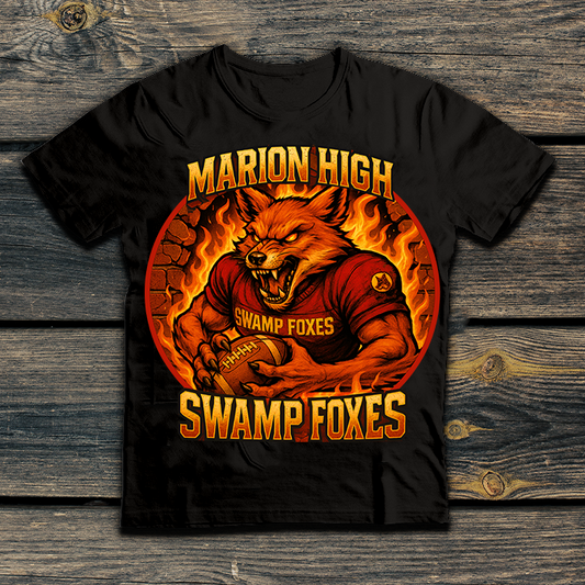 MARION HIGH SWAMP FOXES DIGITAL DESIGN
