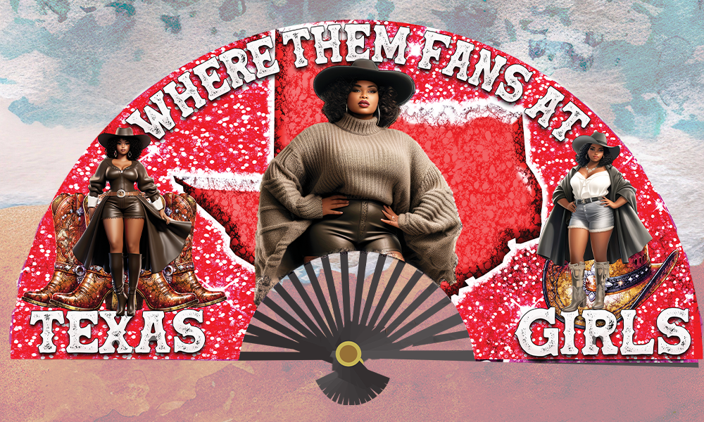 TEXAS GIRLS FAN DESIGN