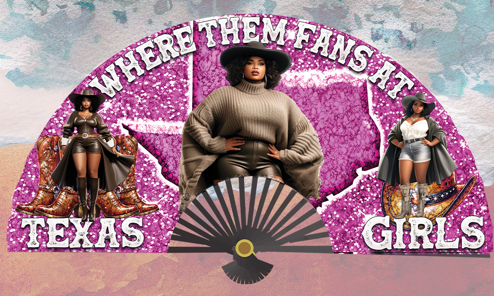 TEXAS GIRLS FAN DESIGN