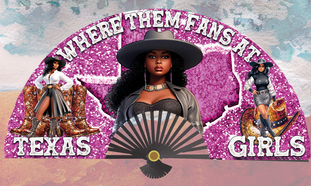 TEXAS GIRLS FAN DESIGN