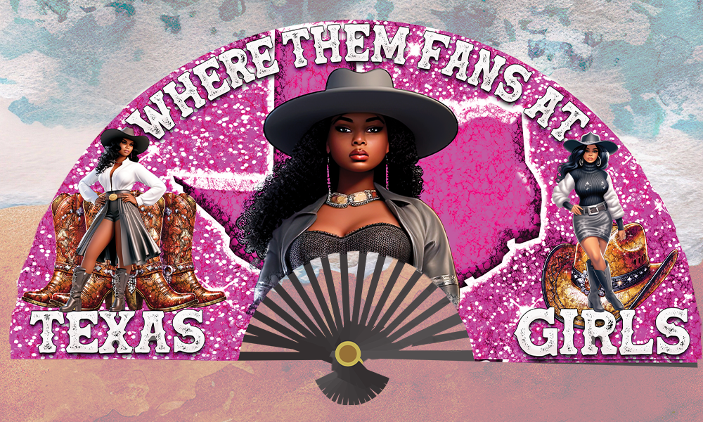 TEXAS GIRLS FAN DESIGN