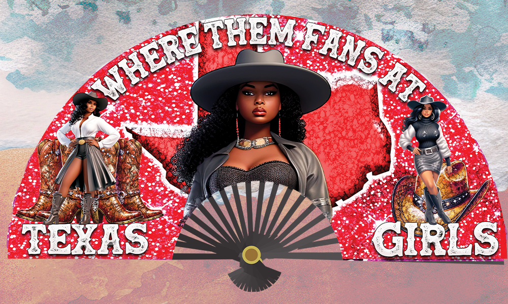 TEXAS GIRLS FAN DESIGN