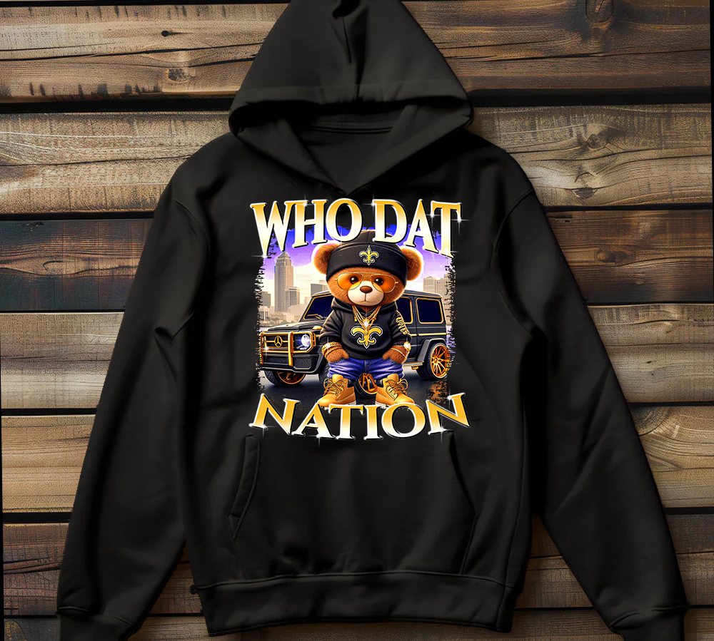 Who Dat Nation Teddy Bear