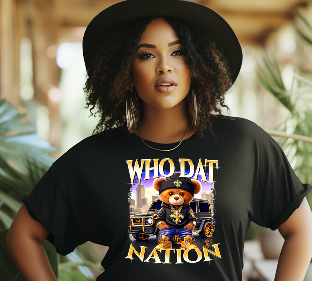 Who Dat Nation Teddy Bear