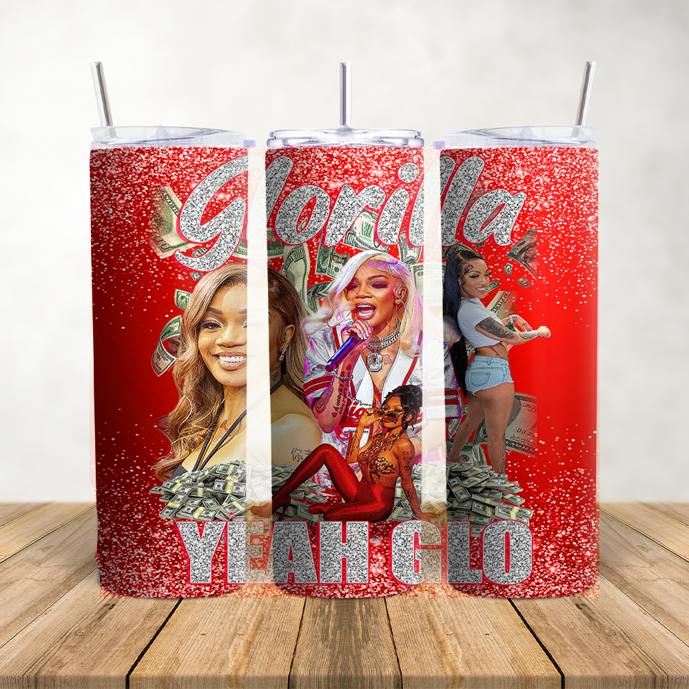 Glorilla yeah glo tumbler