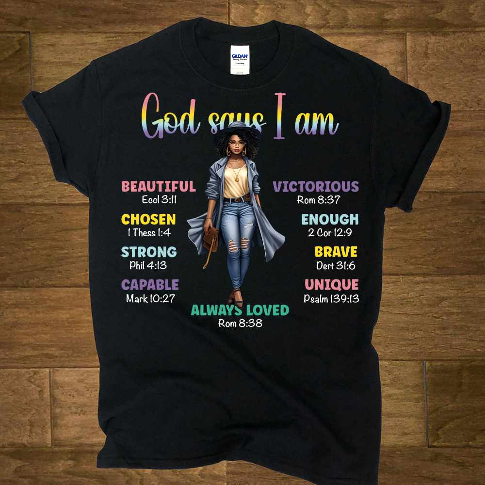 God says I am