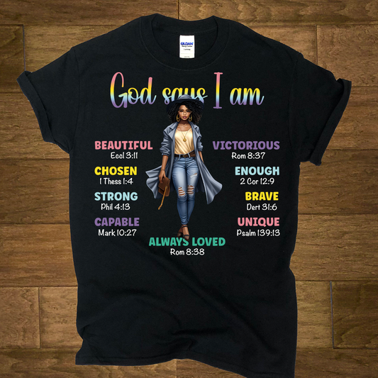 God says I am
