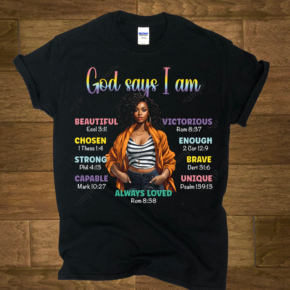 God says I am 2