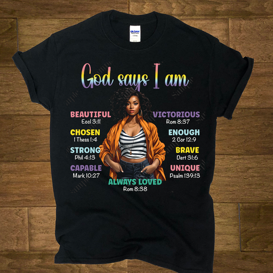 God says I am 2