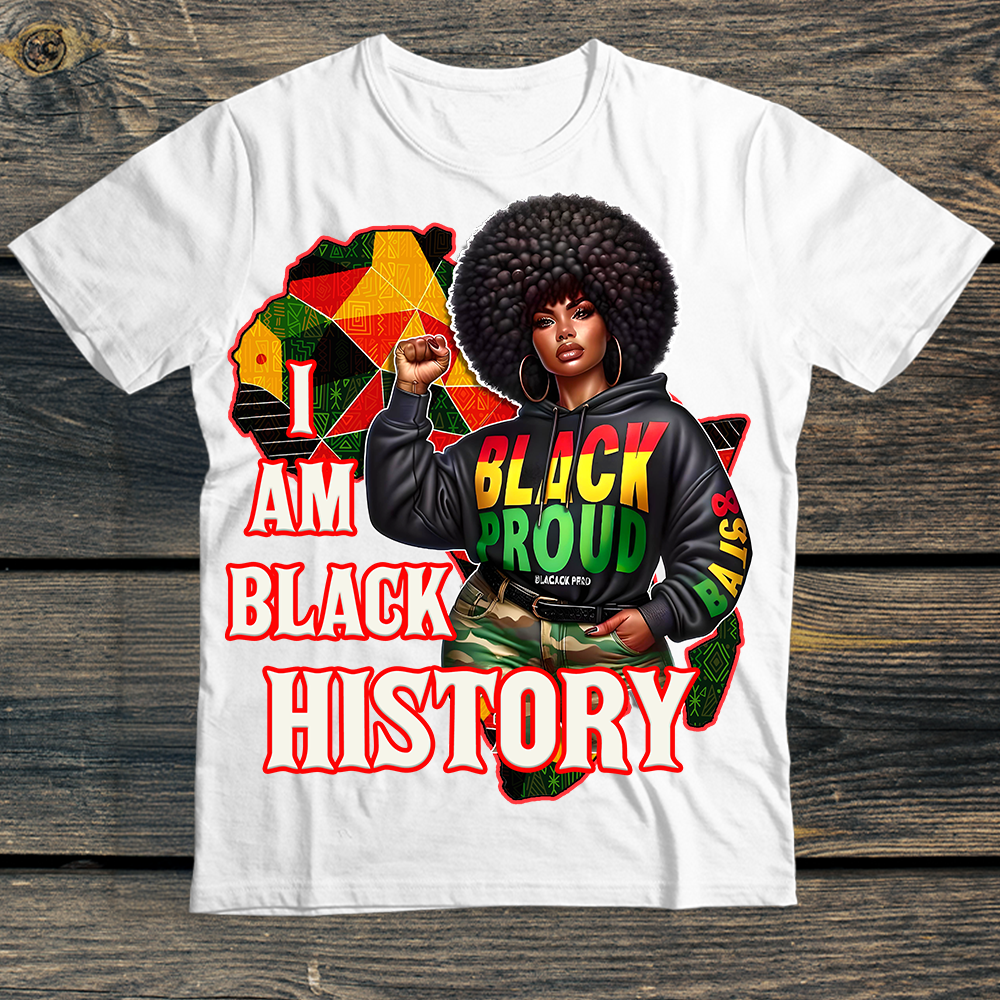 Black history dtf transfers