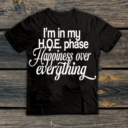 I'm in my H.O.E. phase