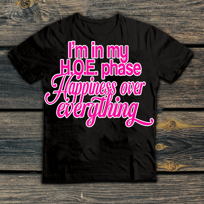 I'm in my H.O.E. phase
