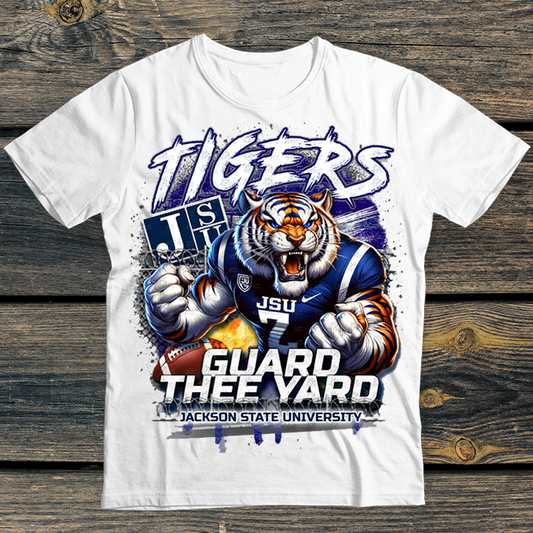 Jackson State Guard the yard tshirt