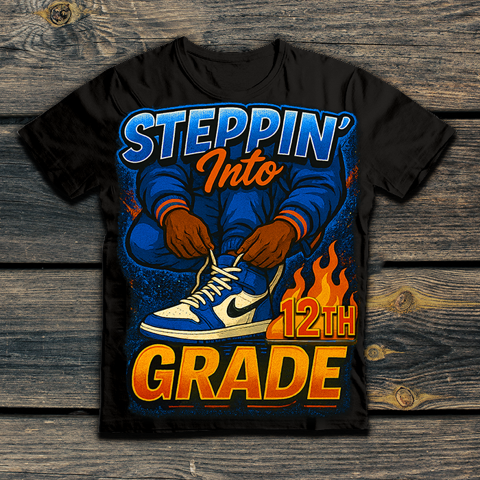 Stepping into school boys design