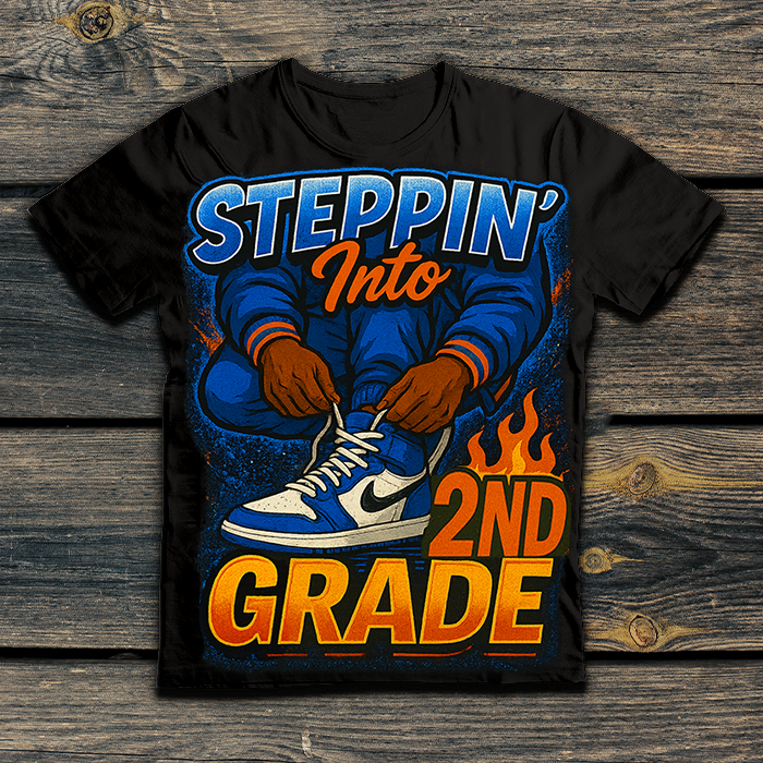 Stepping into school boys design
