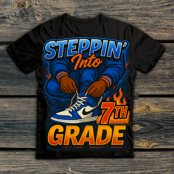 Stepping into school boys design