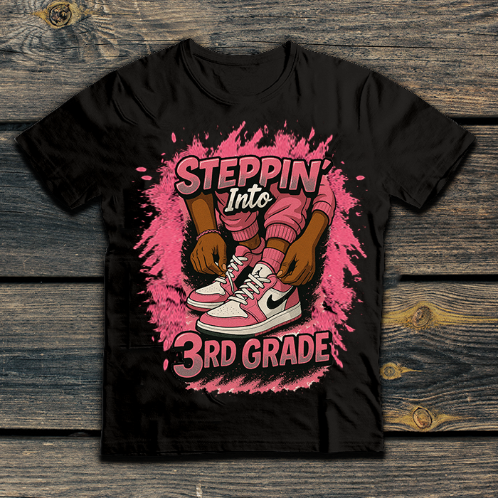 Stepping into school girls design