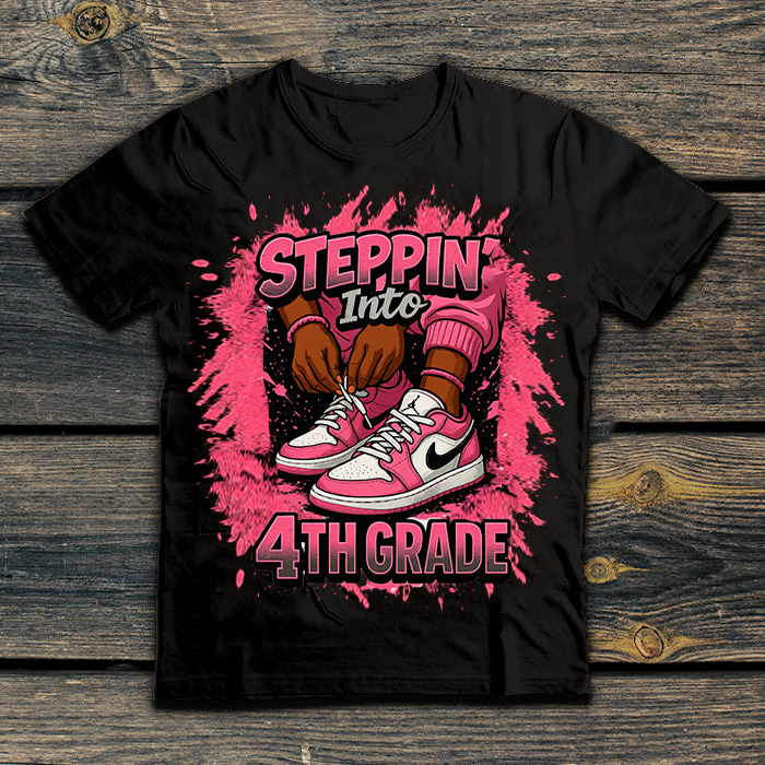 Stepping into school girls design