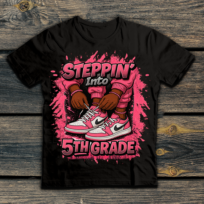 Stepping into school girls design