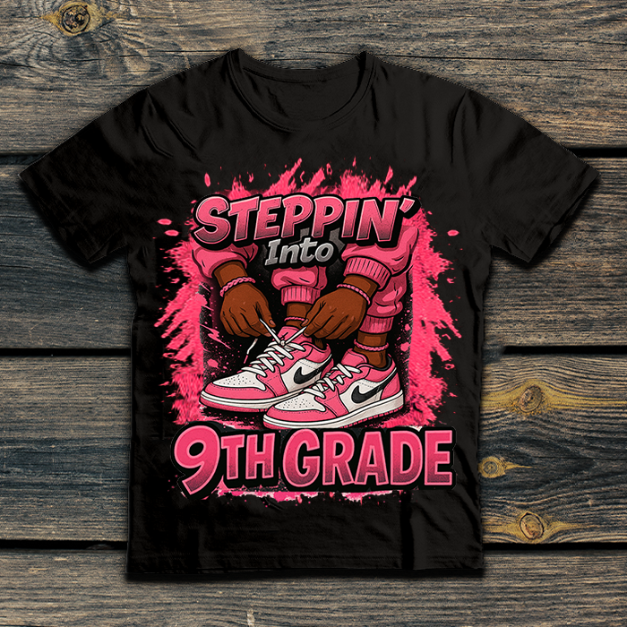 Stepping into school girls design