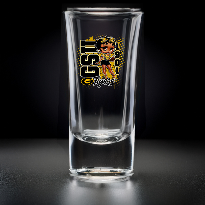 11 oz Grambling shot glasses
