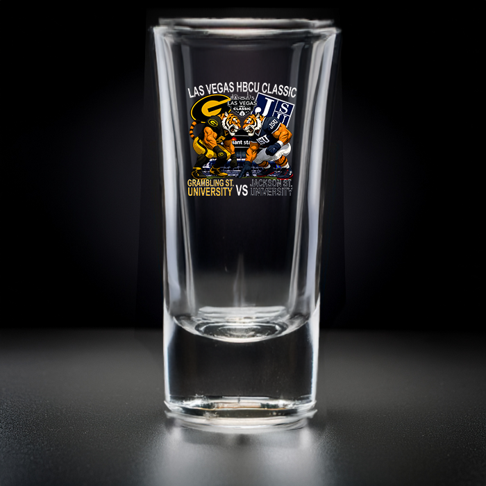 11 oz Grambling shot glasses