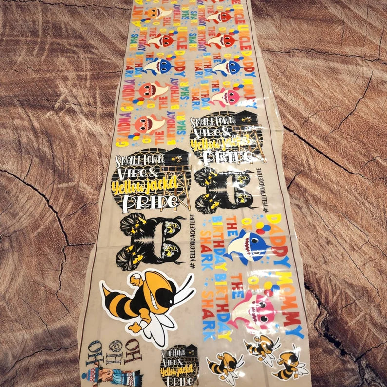 UV wrap gangsheets