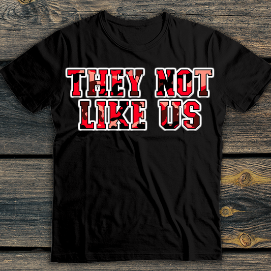 They not like us camo design