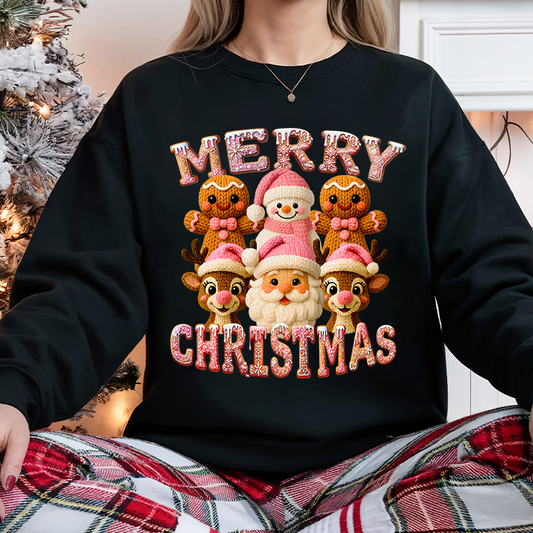 Faux yarn Merry Christmas