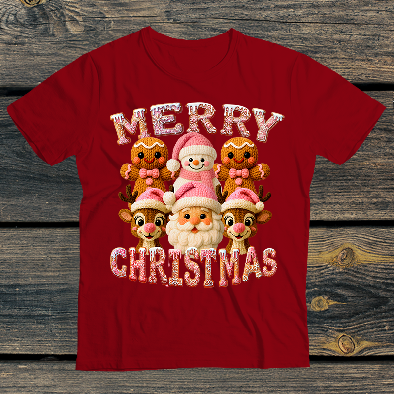 Faux yarn Merry Christmas